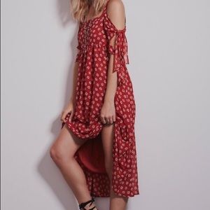 Free people cold shoulder daisy dress